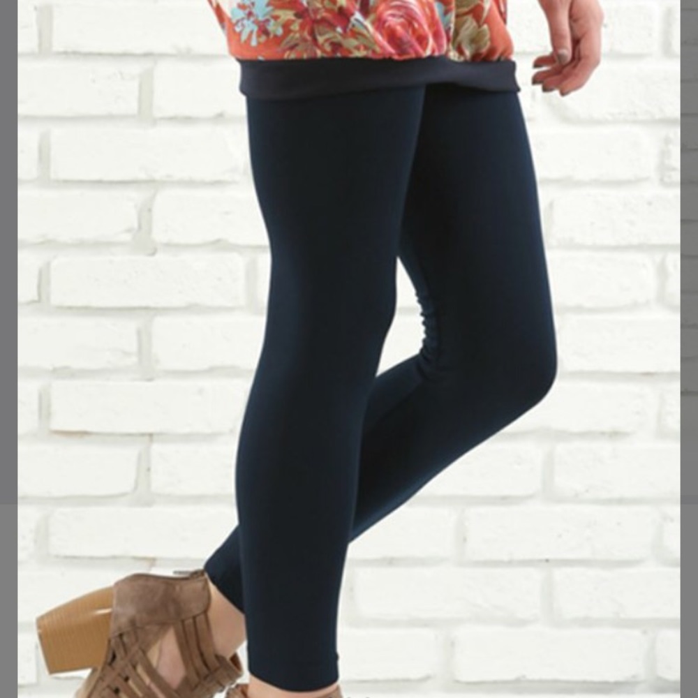 🎊🆕➕Plus Leggings➕🆕 Brown, Blue, or Gray (&blk)